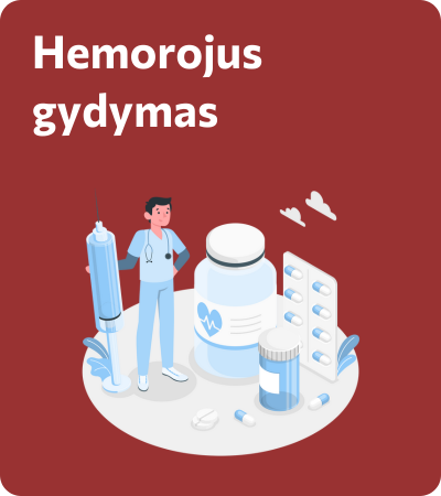 Hemorojus gydymas