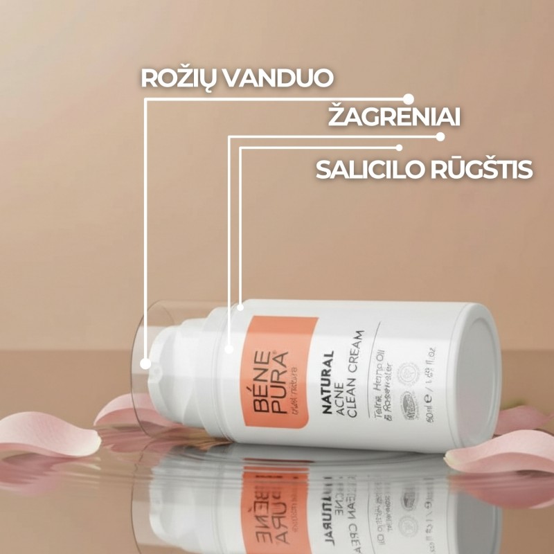 Veido kremas nuo spuogų - 50ml