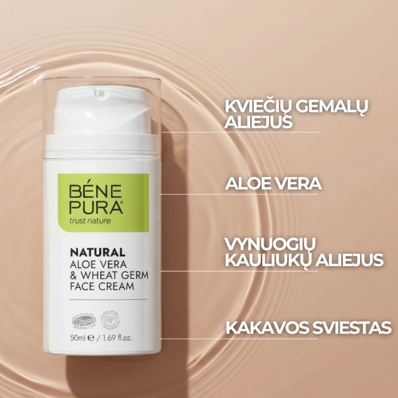 Aloe Vera veido kremas - 50ml