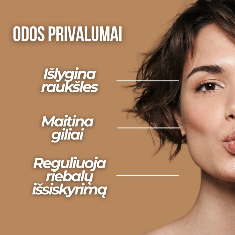 Drėkinamasis veido kremas - 50ml