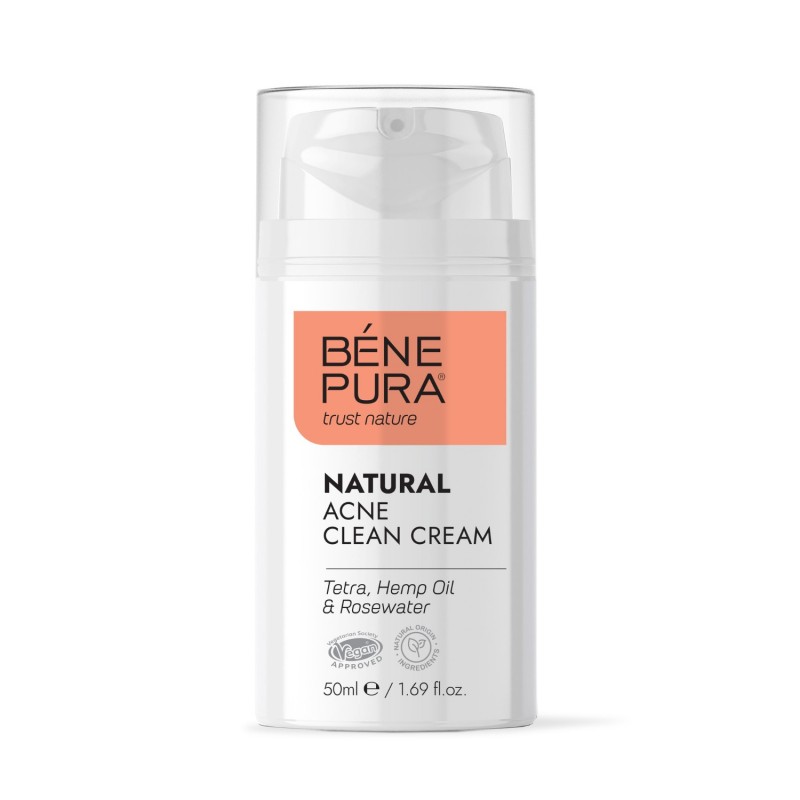 Veido kremas nuo spuogų - 50ml - Natūrali kosmetika