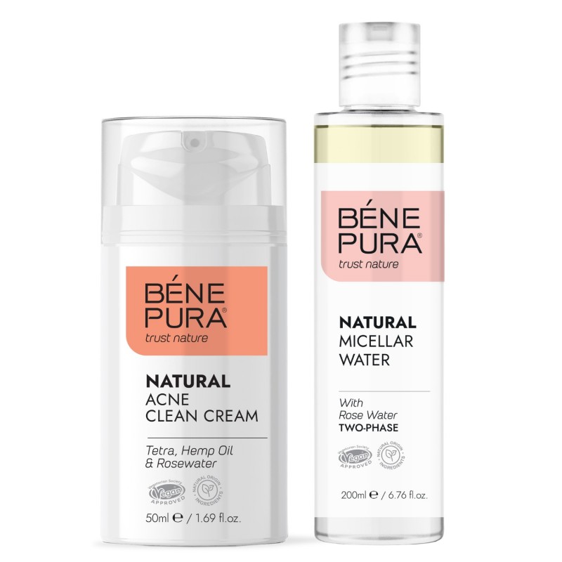 Veido kremas nuo spuogų ir Micelinis vanduo - GMC