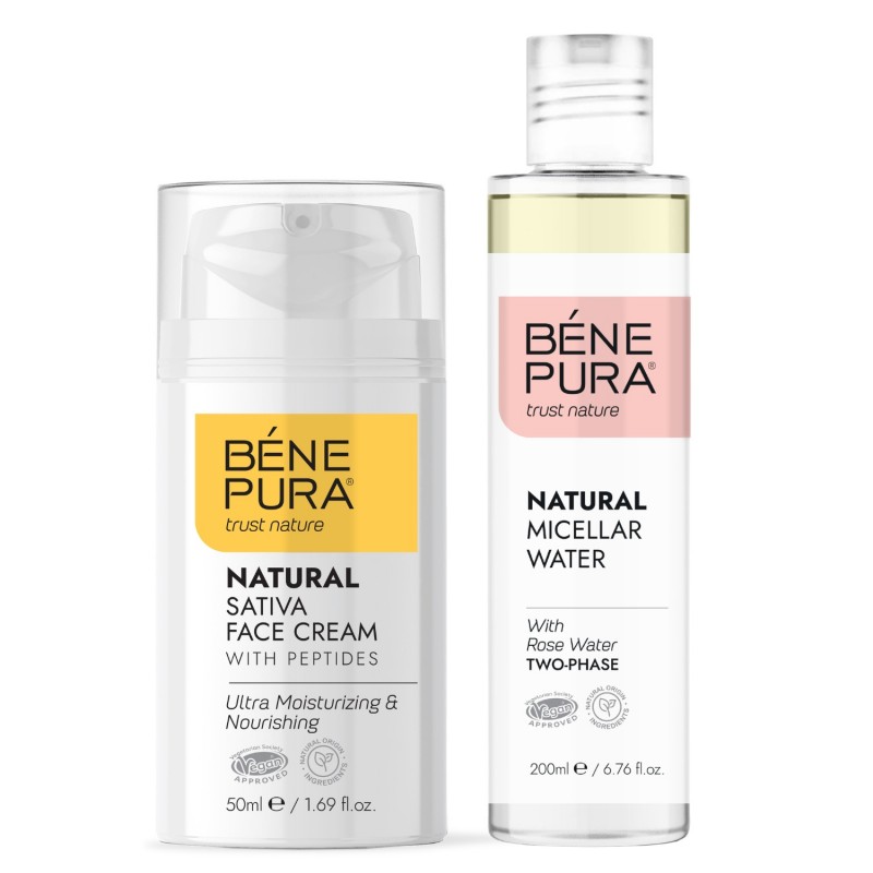 Micelinis vanduo ir Drėkinamasis veido kremas - GMC