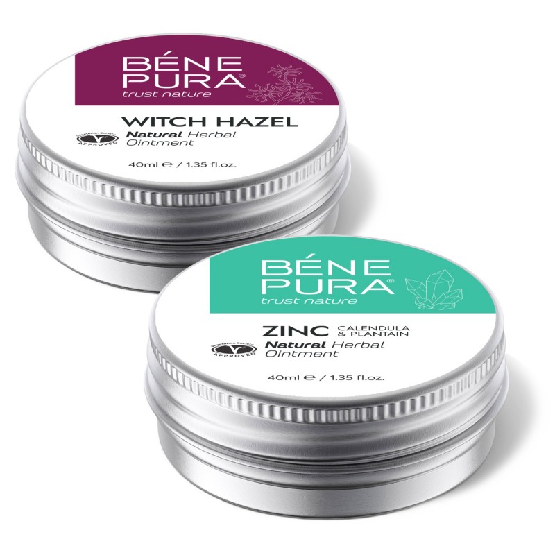 Tepalas nuo Hemorojaus su Hamameliu ir Tepalas nuo Niežėjimo su Cinko Oksido - GMC