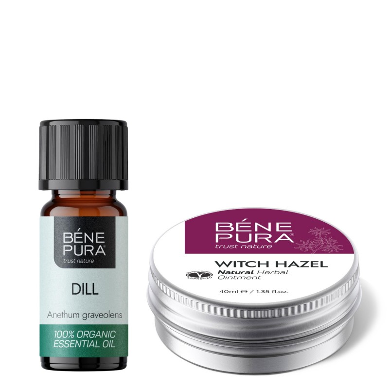 Tepalas nuo Hemorojaus su Hamameliu ir Bio Krapų Eterinis aliejus - GMC