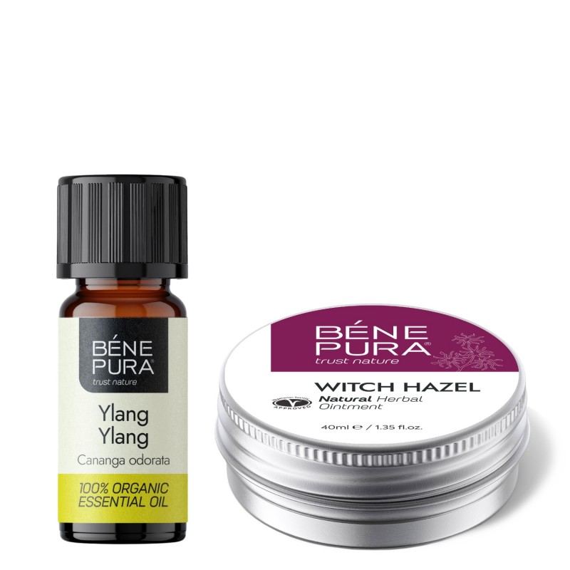 Tepalas nuo Hemorojaus su Hamameliu ir Bio Ylang-ylang Eterinis aliejus - GMC