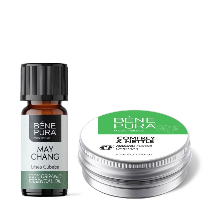 Sąnario tepalas su Comfrey ir Dilgėlės ir Bio Laurenių Eterinis aliejus - GMC