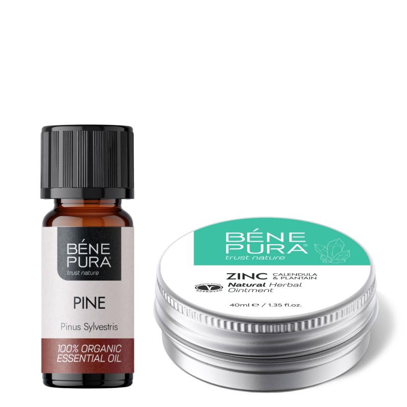 Tepalas nuo Niežėjimo su Cinko Oksido ir Bio Baltųjų Pušų Eterinis aliejus - GMC