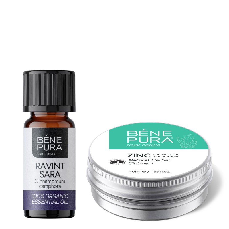 Tepalas nuo Niežėjimo su Cinko Oksido ir Bio Ravintsarų Eterinis aliejus - GMC