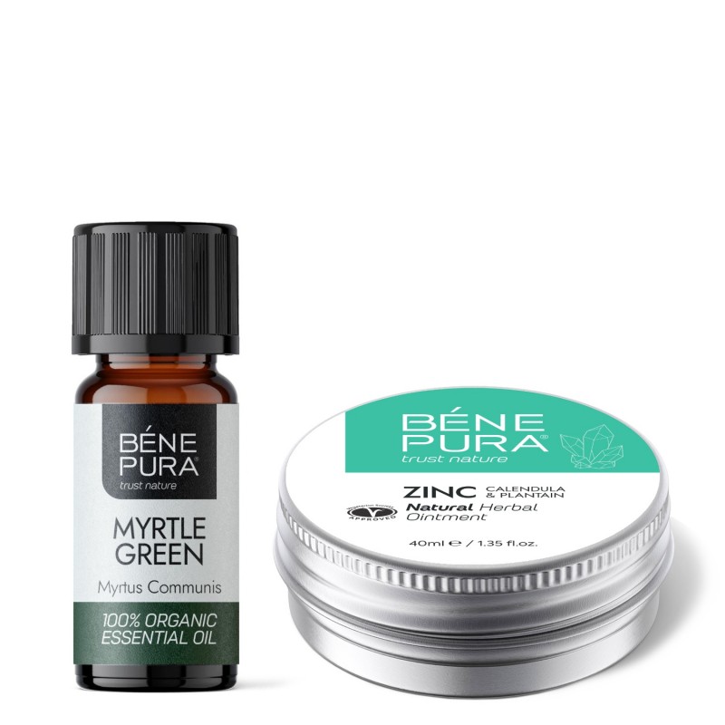 Tepalas nuo Niežėjimo su Cinko Oksido ir Bio Mirtų Eterinis aliejus - GMC