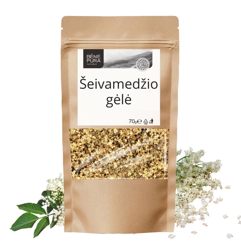 Šeivamedžio gėlė - 3x70g - Vaistažolės