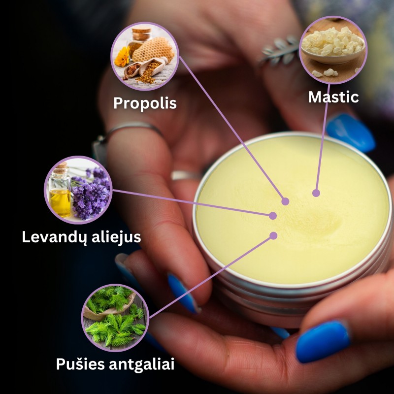 Tepalai nuo žaizdoms, nudegimo ir niežėjimo 2 Rinkinys