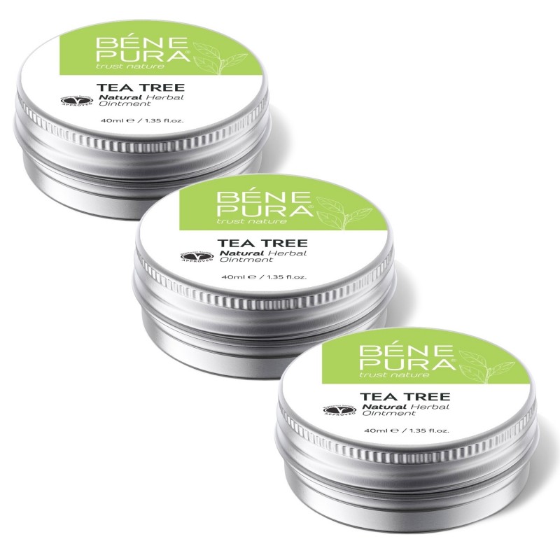 3x Tepalas nuo Niežėjimo su Arbatmedžio - 40ml - Tepalai nuo niežėjimo