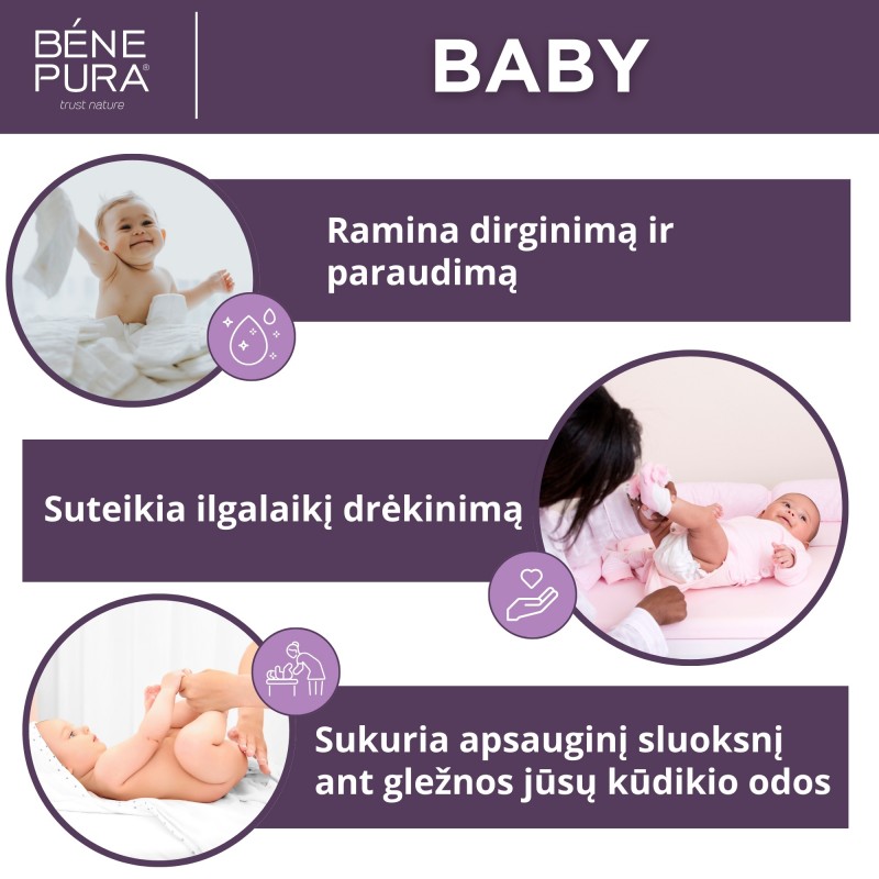 Sauskelnių Bėrimų Tepalas su Medetkomis ir Ramunėlėmis - 40ml