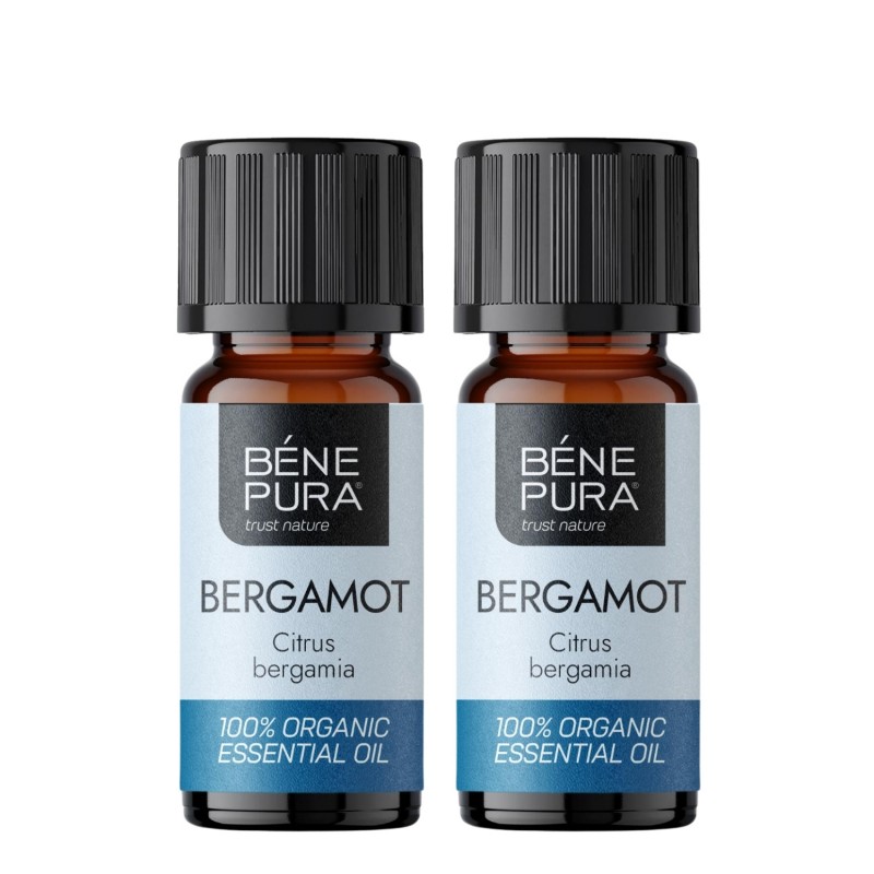 2x Bio Bergamočių Eterinis aliejus - 10ml - Rinkiniai