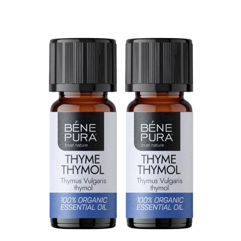2x Bio Čiobrelių Timolio Eterinis aliejus - 5ml - Rinkiniai