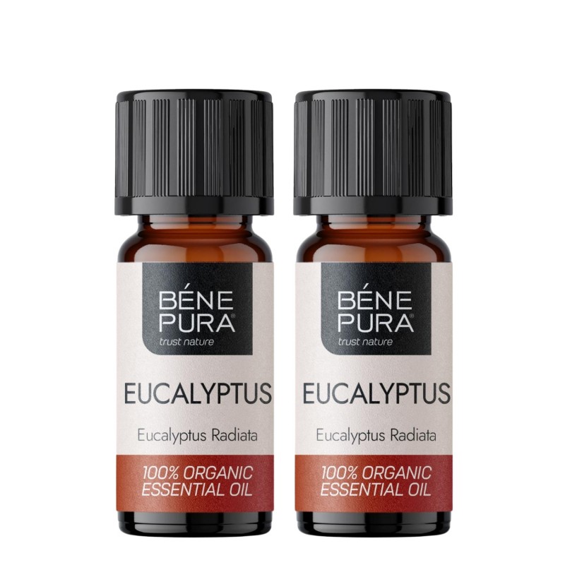 2x Bio Spindulinis Eukaliptas Eterinis aliejus - 5ml - Rinkiniai