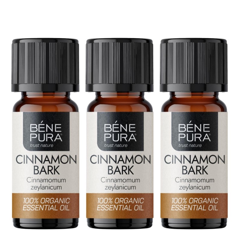 3x Bio Cinamono Eterinis aliejus - 10ml - Rinkiniai