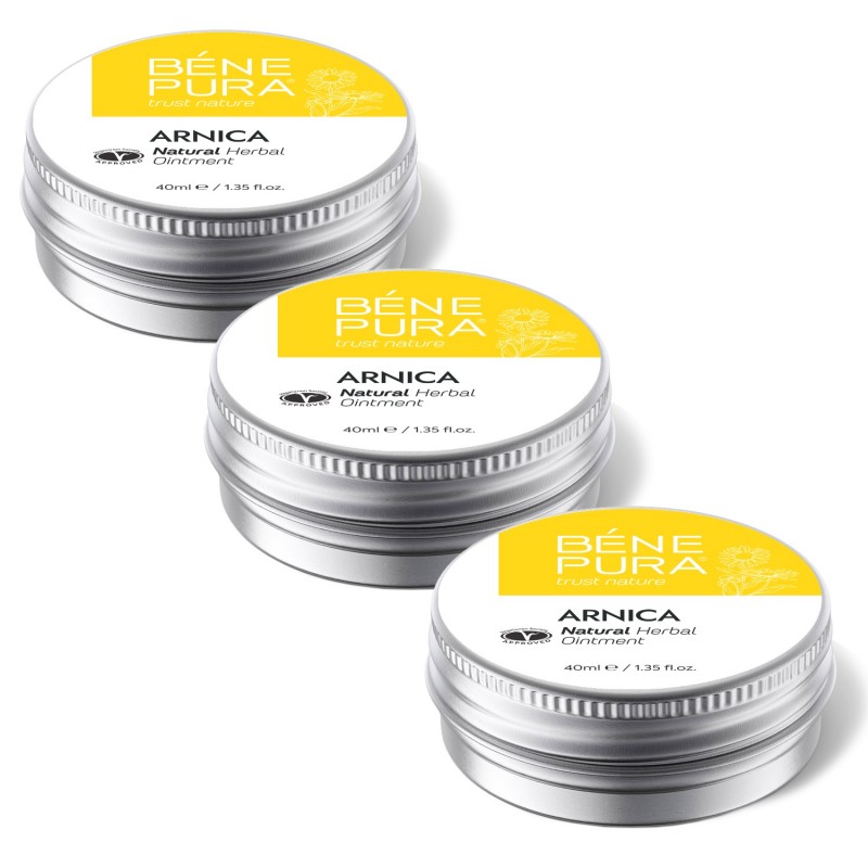 3x Sumušimai Tepalas su Arnika - 40ml - Rinkiniai