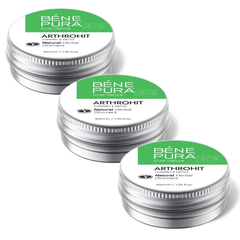 3x Sąnario tepalas su Comfrey ir Dilgėlės - 40ml - Rinkiniai