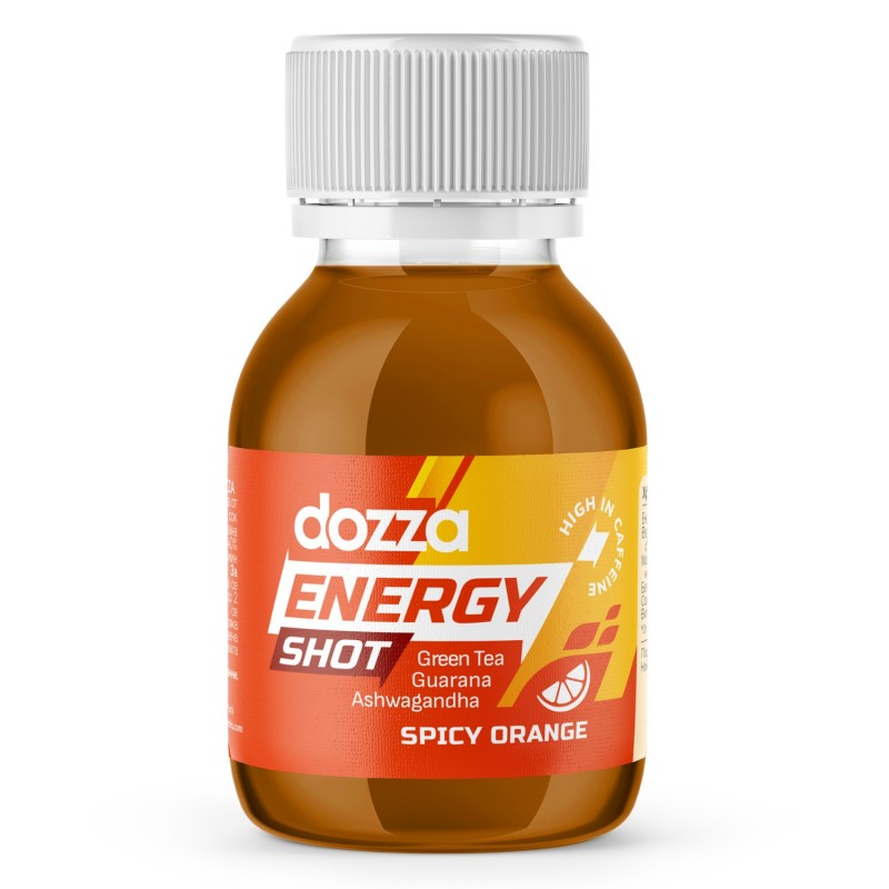 DOZZA Energy Spicy Orange Energy shot - 60ml - Energetiniai gėrimai