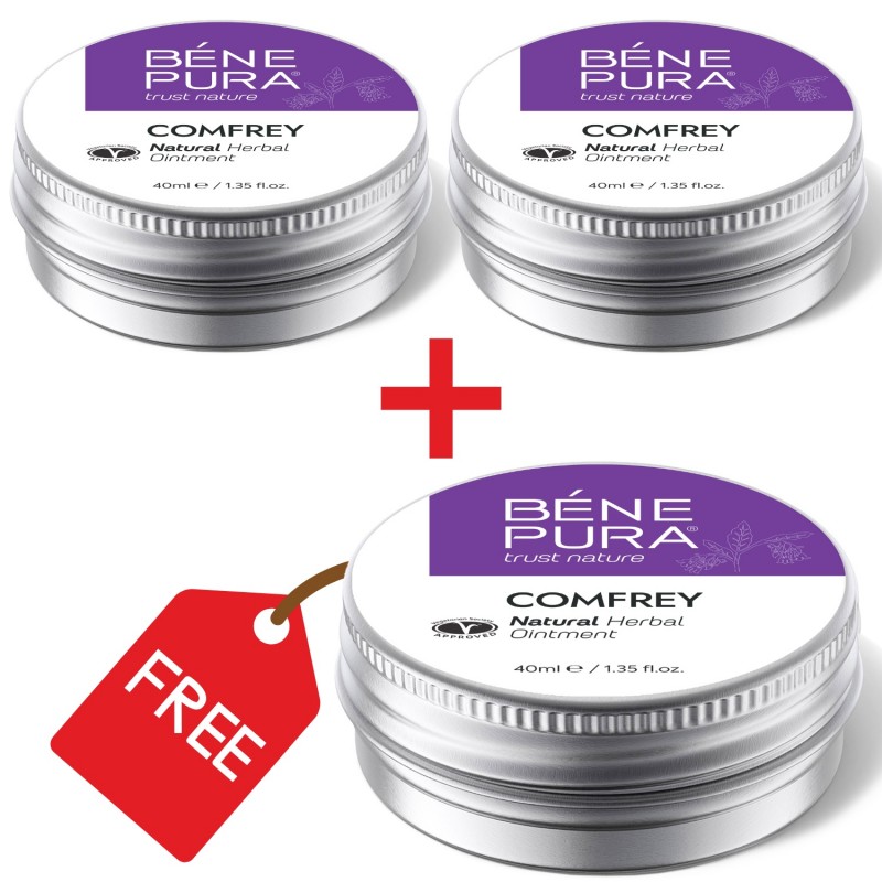 3x Sąnarių tepalas su Comfrey - 40ml - Rinkiniai