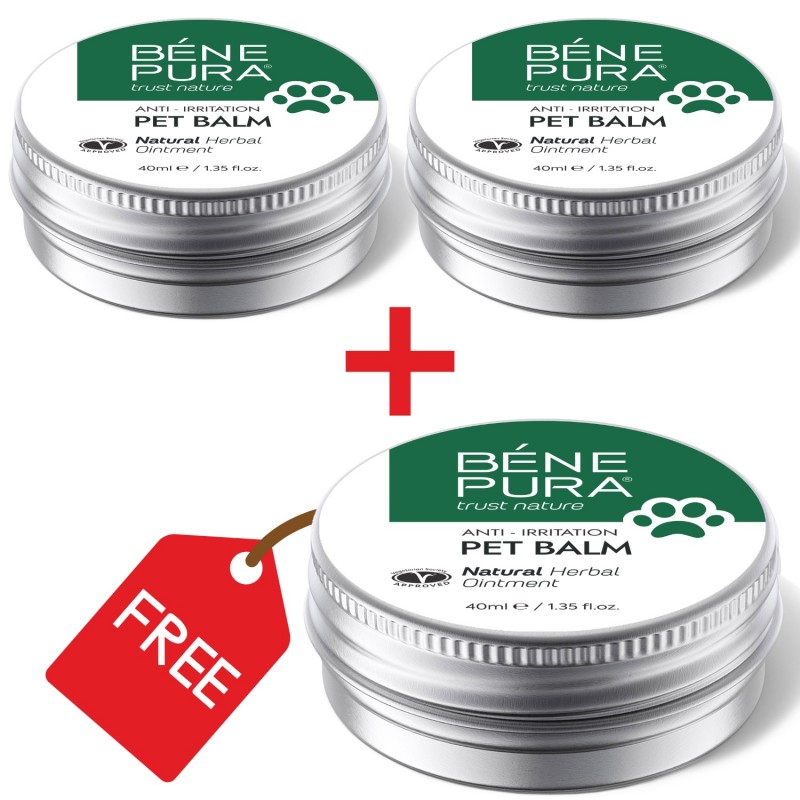 3x Balzamas nuo Dirginimo Augintiniams su Gysločiais - 40ml - Tepalai šunims