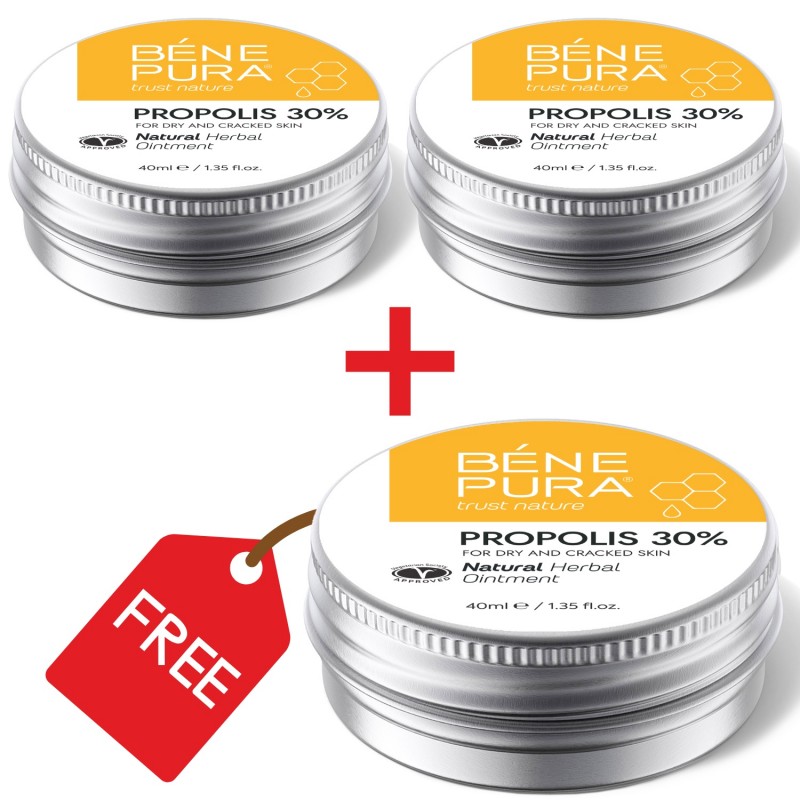 3x Tepalas nuo Niežėjimo su 30% Propolio - 40ml - Rinkiniai