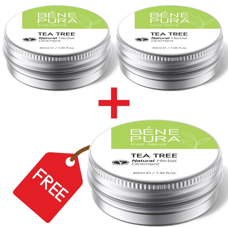 3x Tepalas nuo Niežėjimo su Arbatmedžio - 40ml - Tepalai nuo niežėjimo
