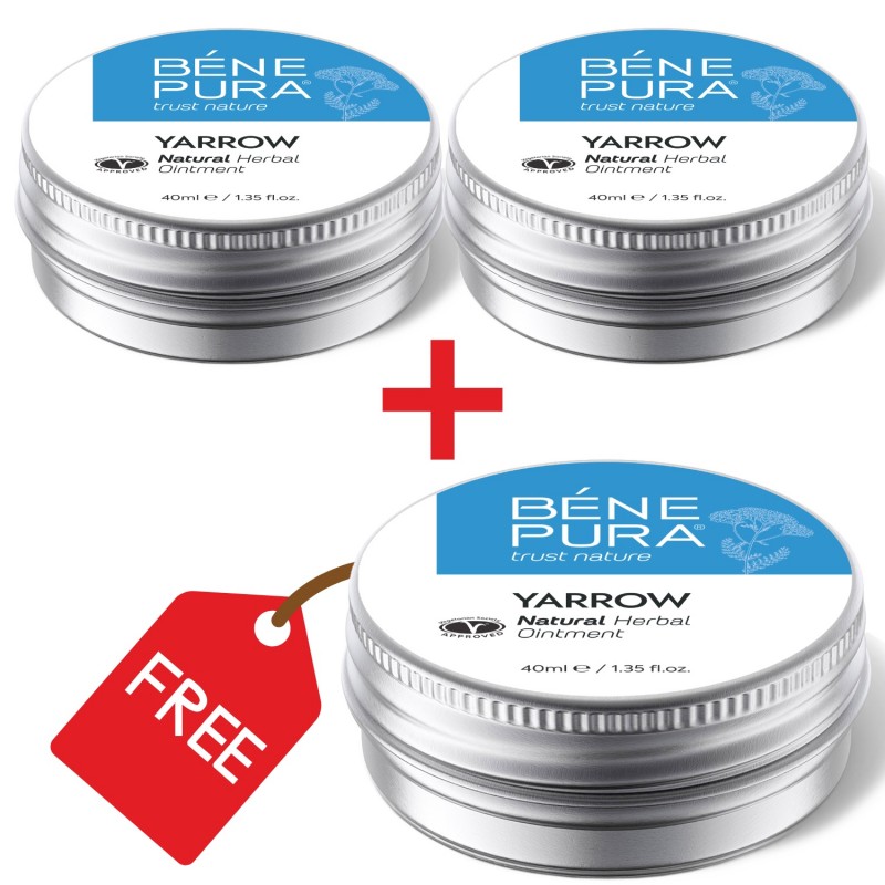 3x Tepalas nuo Hemorojaus su Baltaisiais Kraujažolėmis - 40ml - 