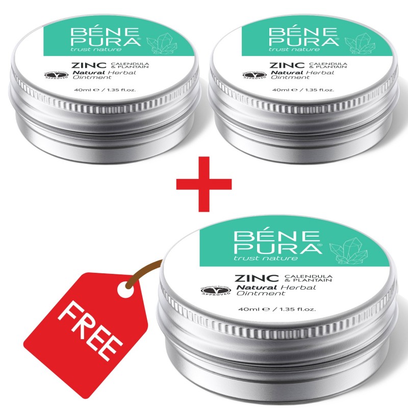 3x Tepalas nuo Niežėjimo su Cinko Oksido - 40ml - Tepalai nuo niežėjimo