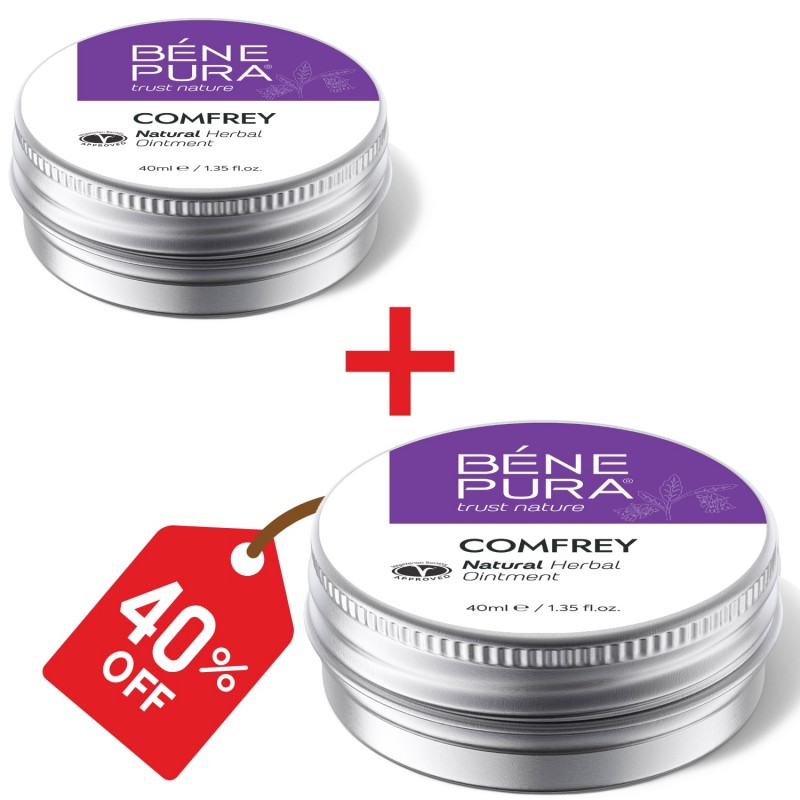 2x Sąnarių tepalas su Comfrey - 40ml - Rinkiniai