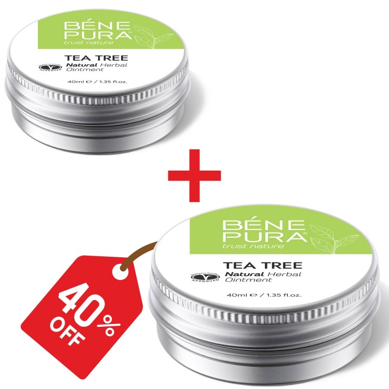 2x Tepalas nuo Niežėjimo su Arbatmedžio - 40ml - Rinkiniai