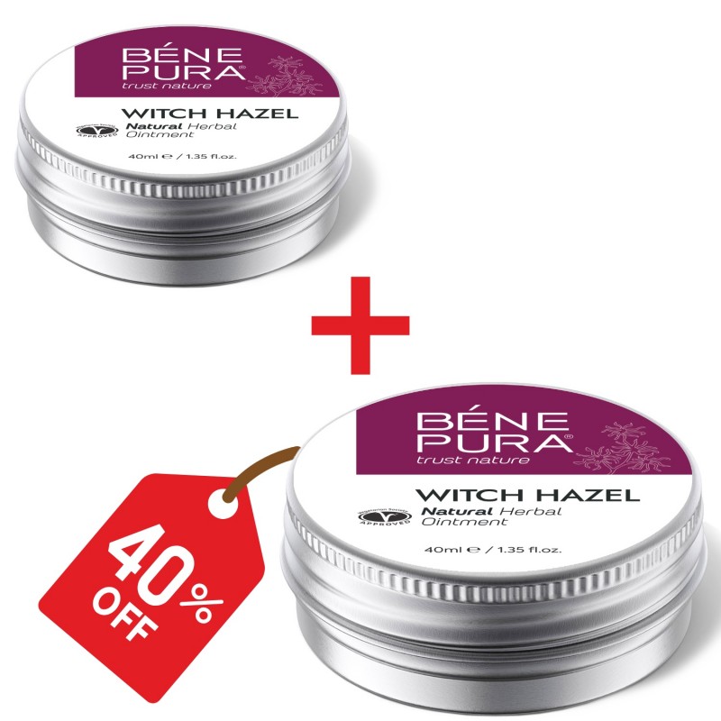 2x Tepalas nuo Hemorojaus su Hamameliu - 40ml - 