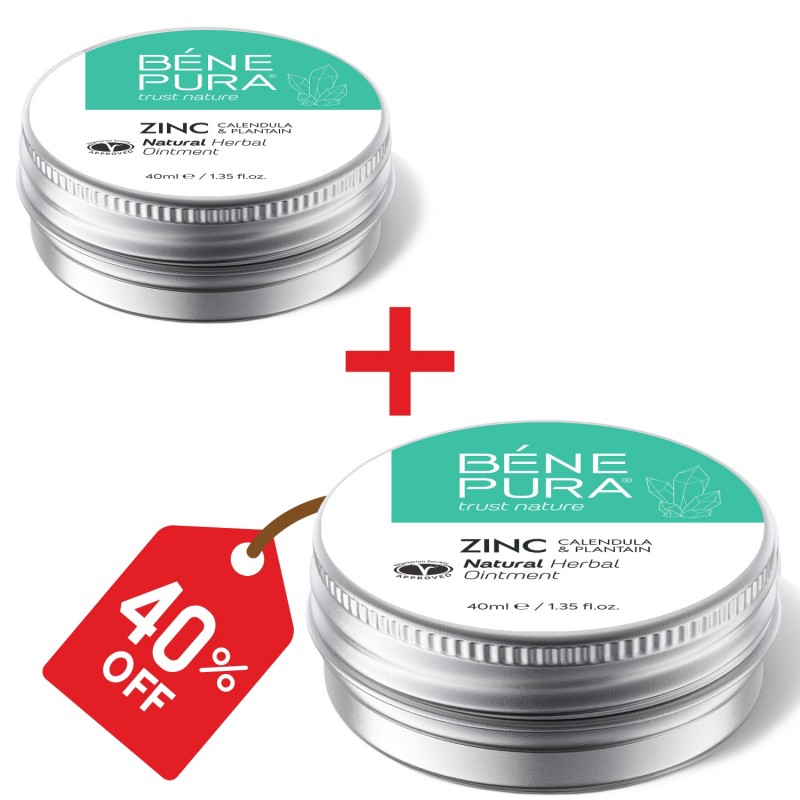 2x Tepalas nuo Niežėjimo su Cinko Oksido - 40ml - Tepalai nuo niežėjimo
