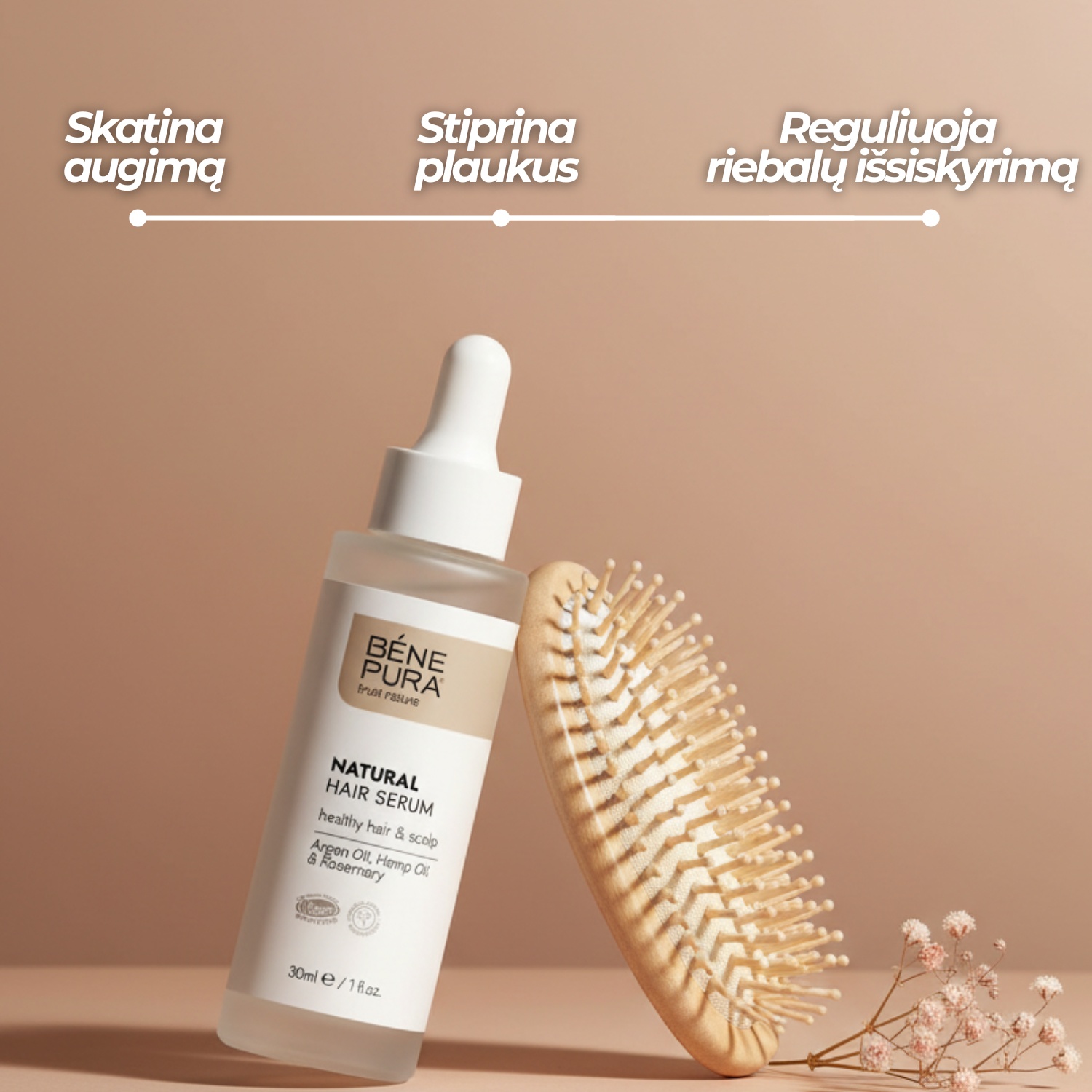 Plaukų serumas - 30ml