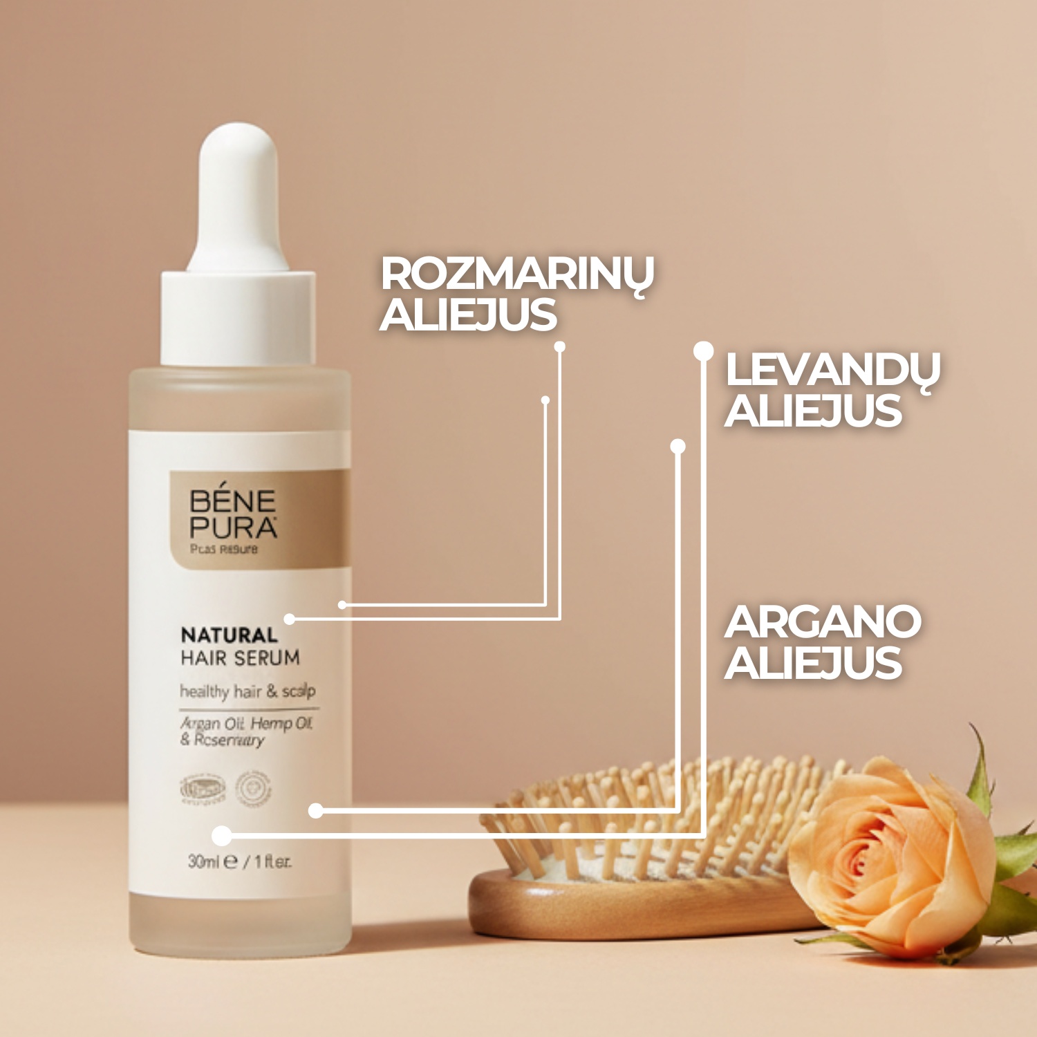 Plaukų serumas - 30ml