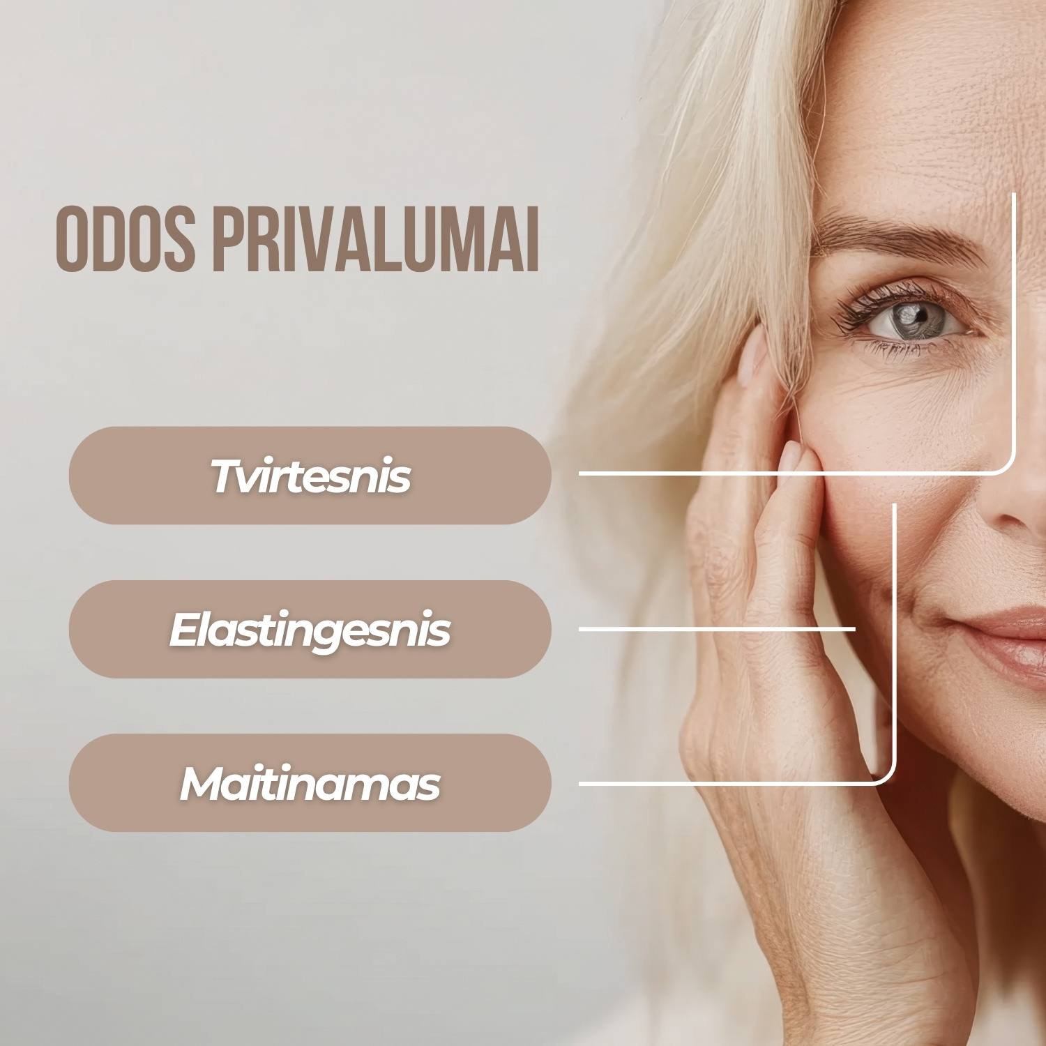"Mature odos priežiūra" Rinkinys