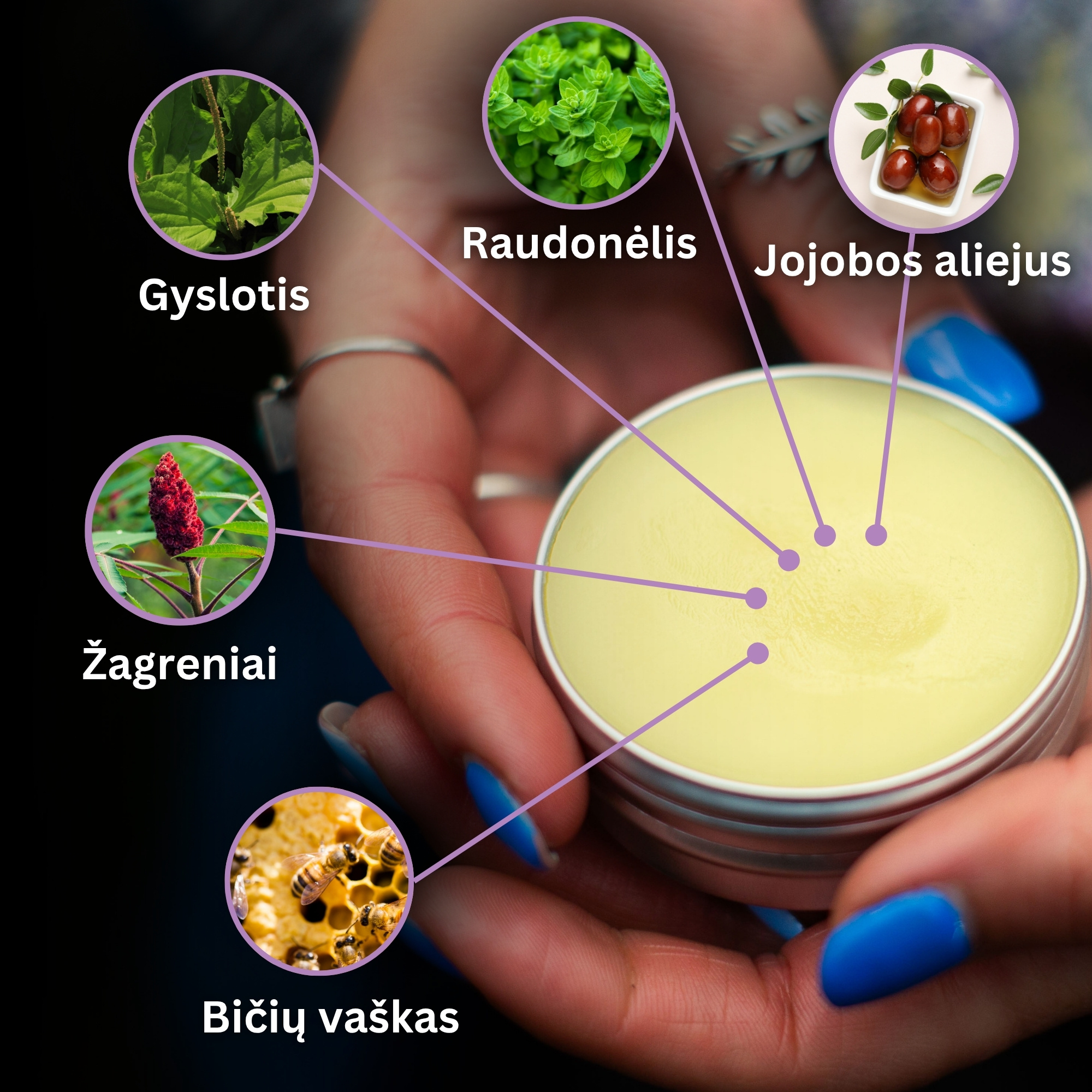 "Tepalai nuo žaizdoms, nudegimo ir niežėjimo 2" Rinkinys